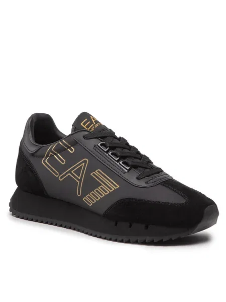 Emporio Armani fekete-fehér Vintage Vintage hármas fekete/ arany cipők Black & White Vintage fehér