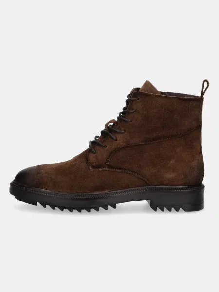 Botine Medicine din piele maro