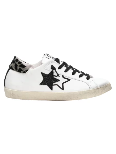 Sneakersy 2star skórzane białe
