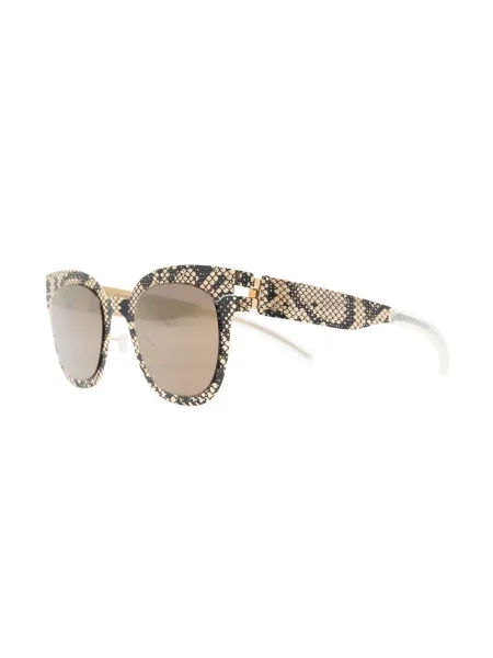 Ochelari de soare Mykita cu imagine auriu