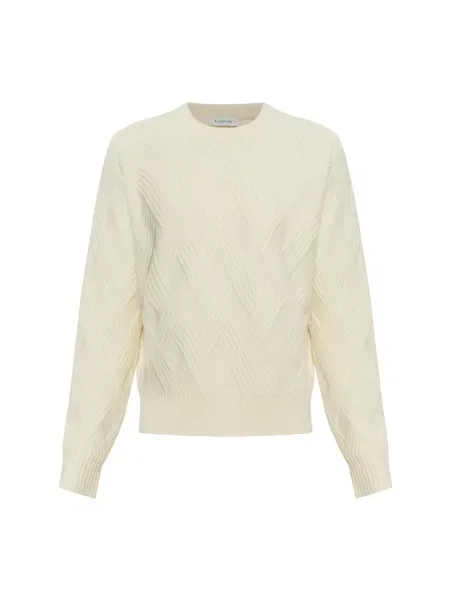 Sweter Lanvin wełniany beżowy