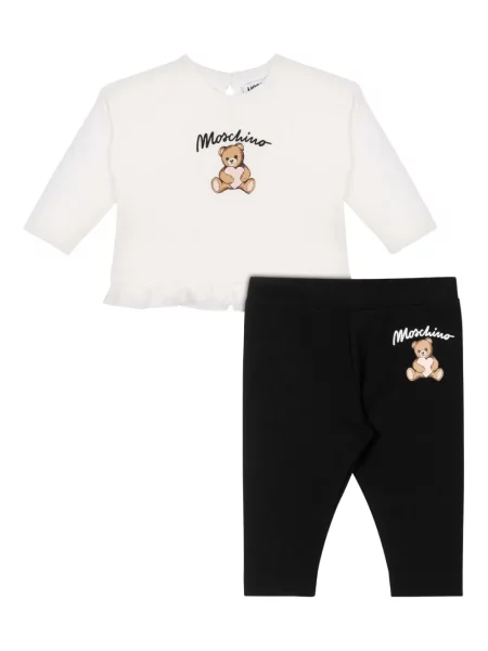 Koszulka dziecięca Moschino biała