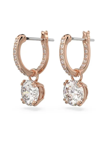Kolczyki Swarovski białe