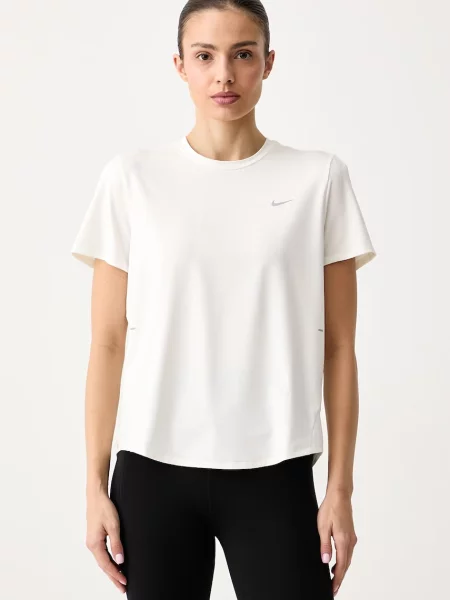Nike T-shirt do biegania Swift Dri-FIT beżowa