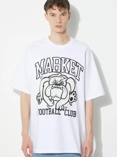 Футболка Market белая