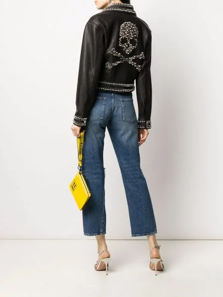 Kožená bunda Philipp Plein