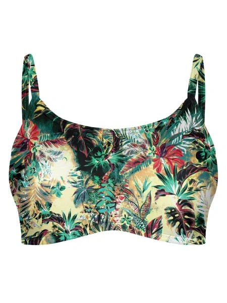 Bikini Mr. Gugu & Miss Go w tropikalny nadruk