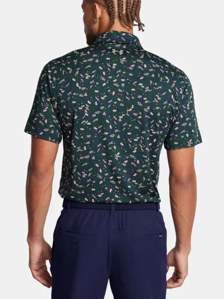 Polokošeľa Under Armour s potlačou modrá