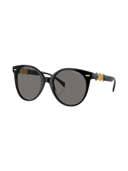 Saulės akiniai Versace Eyewear su autografu juoda