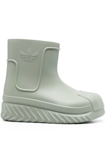 Sneakerși Adidas Superstar din piele verde