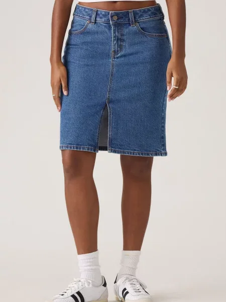 LEVI'S ® Sukňa Low Midi denim modrá