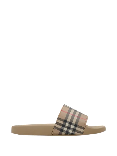 Papuci Burberry în carouri