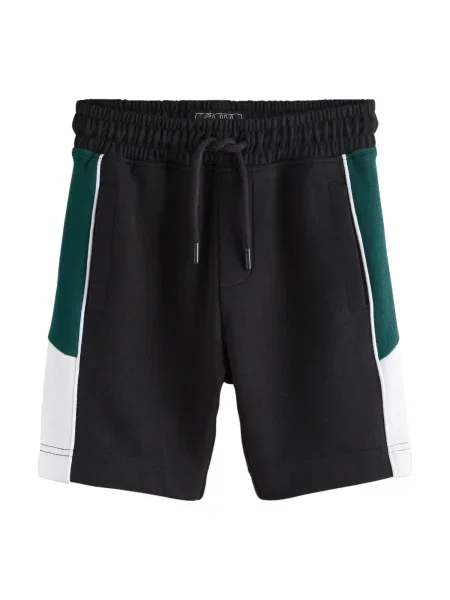 Next Pantaloni verde smarald / negru alb