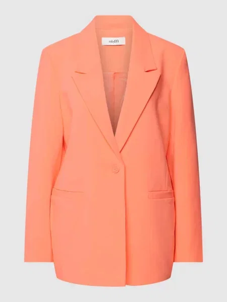 Żakiet z kołnierzem z połami model ‘Maeva’ Mbym