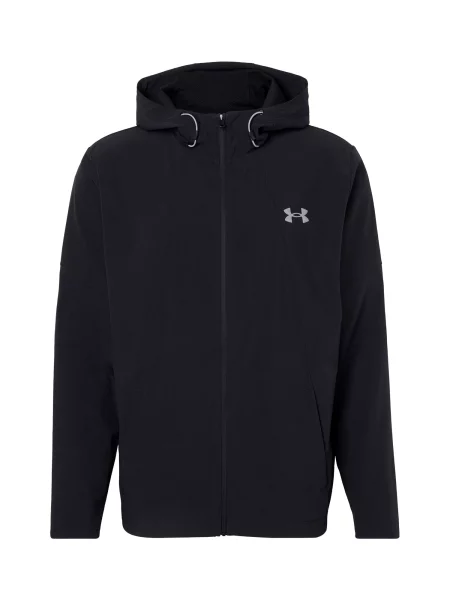 UNDER ARMOUR Geacă sport Tech Utility negru alb