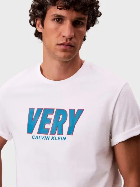 Футболка Calvin Klein Jeans біла