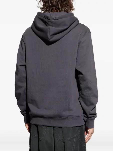 Hanorac cu glugă Versace Jeans Couture gri