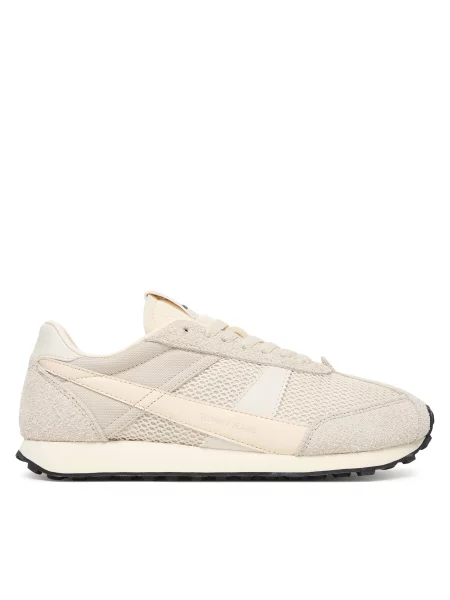 Αθλητικά Tommy Jeans Tjw Retro Runner Archive Εκρού