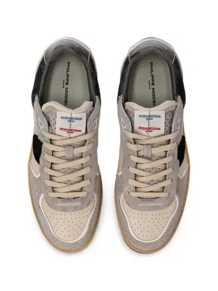 Sneakerși Philippe Model Paris din piele gri