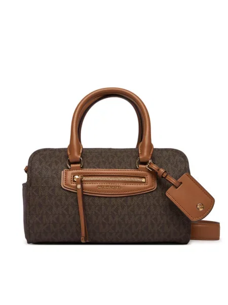 MICHAEL Michael Kors Τσάντα χειρός κονιάκ / σκούρο καφέ