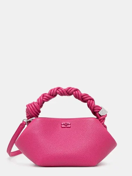 GANNI Bou Mini geantă crossbody pentru femei cu imitație de piele