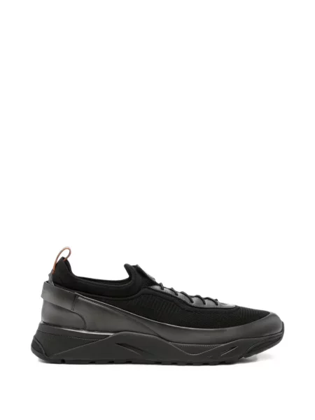 Sneakerși Santoni negru