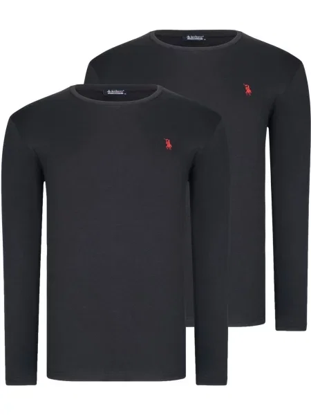 Тениска с дълъг ръкав Dewberry сиво