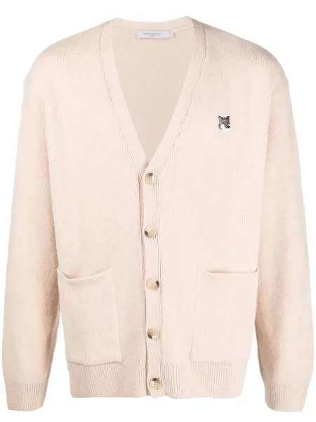 Cardigan Maison Kitsune de lână