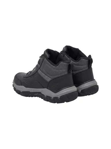 Členkové topánky Skechers čierna