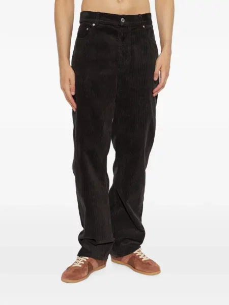 Blugi A.p.c. de catifea cord negru