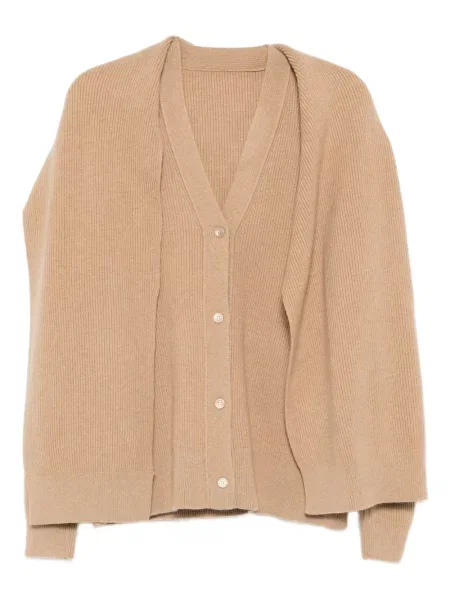 Cardigan Jnby de lână maro