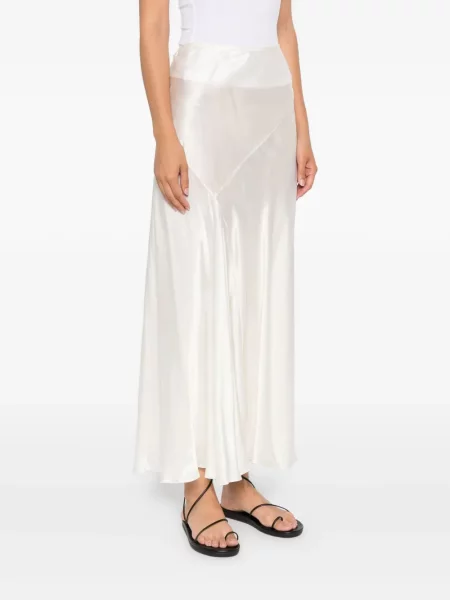 Fustă The Row de mătase