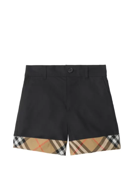 Szorty dziecięce Burberry czarne