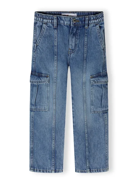 MINOTI Jeans denim albastru