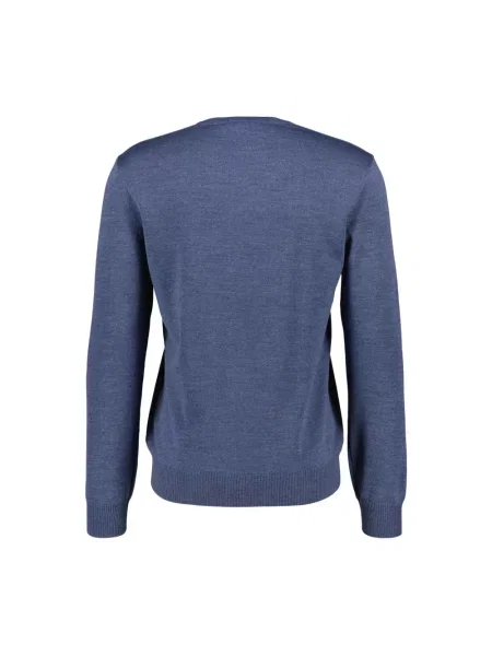 Dzianinowy sweter Maerz niebieski