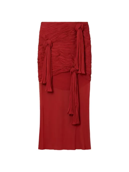 Fustă Tory Burch roșu