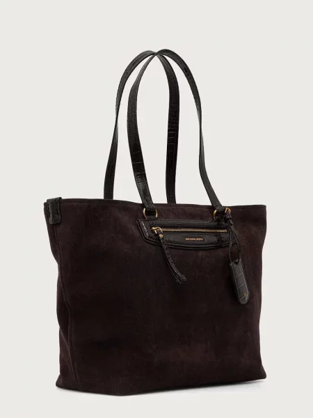 Geantă shopper Michael Michael Kors din piele maro