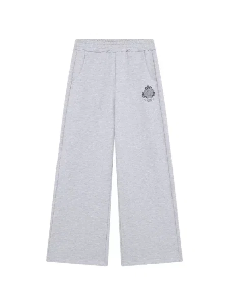Pantaloni Msgm cu imagine alergare gri