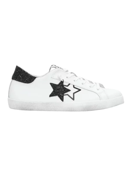 Sneakersy 2star skórzane białe