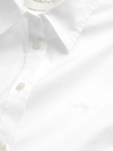 Рубашка Gant из поплина белая