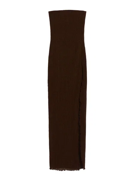 Bershka Rochie închis maro