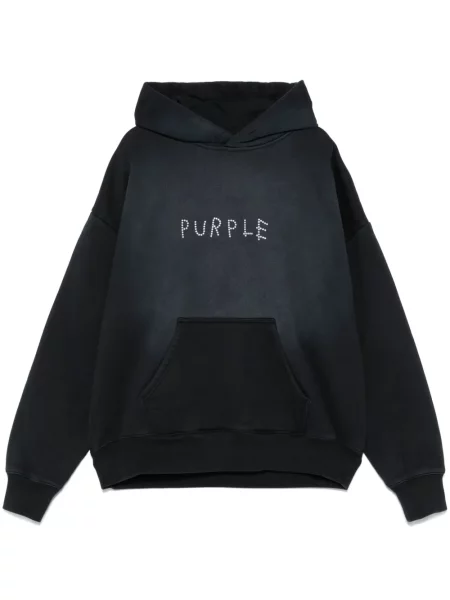 Hanorac cu glugă Purple Brand negru