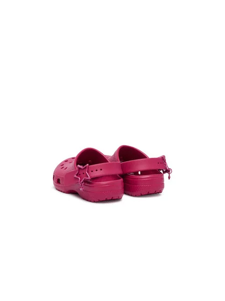 Šlepetės Crocs Classic Star Buckle Clog rožinė