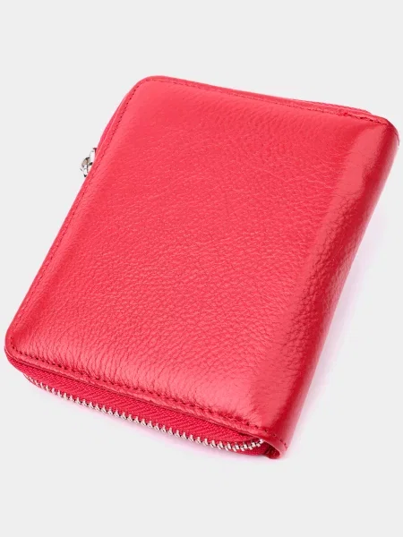 ST Leather Accessories Портмоне Шкіра червоний