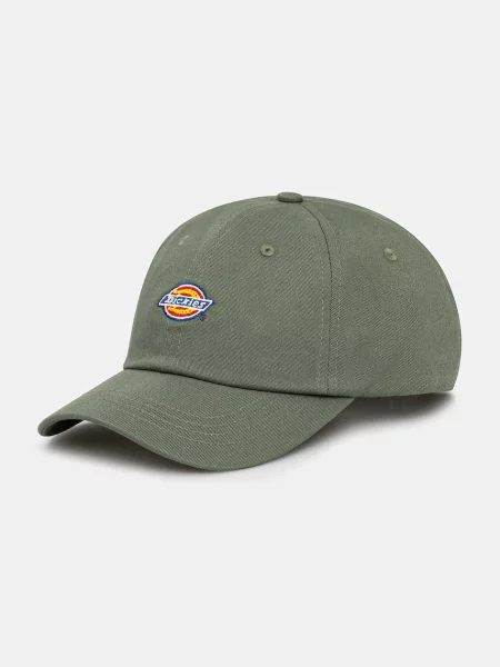 Шапка с козирки Dickies с апликация черно