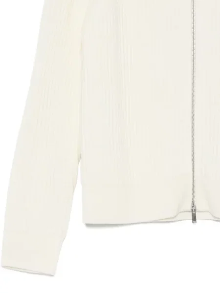 Cardigan Incotex alb