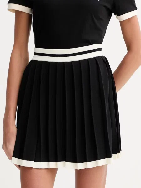 Guess spódnica plisowana GABRY czarna