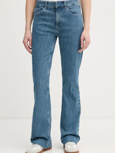United Colors of Benetton blugi bootcut pentru femei albastru