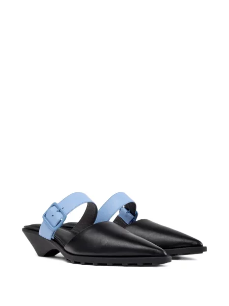 Papuci tip mules Camper negru