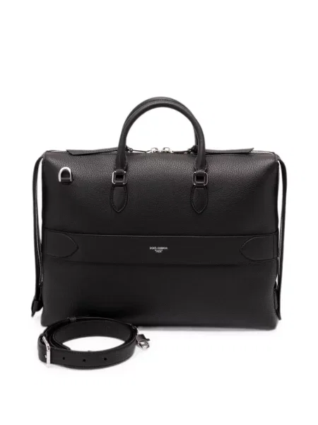 Servietă Dolce & Gabbana din piele negru
